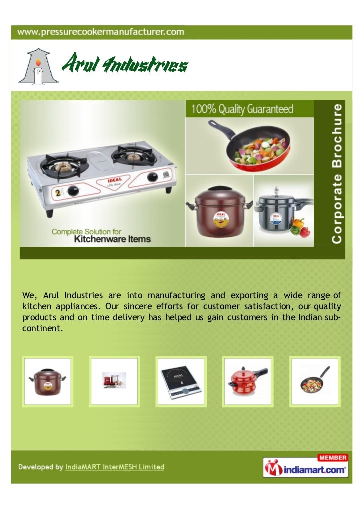 Arul Industries, Tirunelveli, Tenkasi, Kitchenware Products