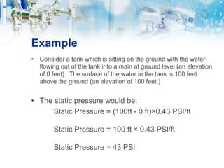 Pressure Head in Distribution System.pptx