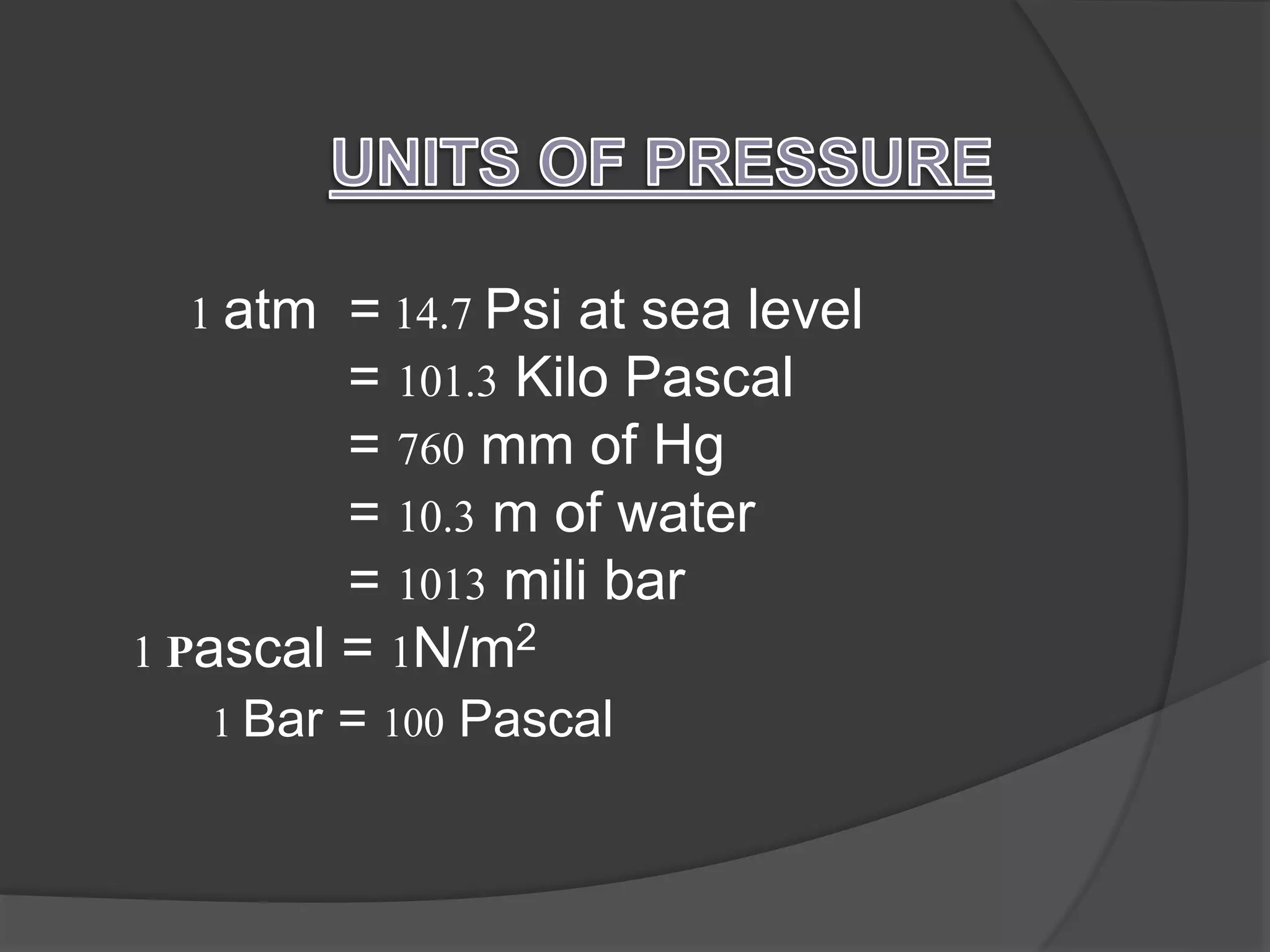 Pressure Measurement | PPTX