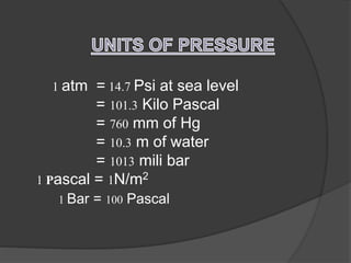Pressure Measurement | PPTX