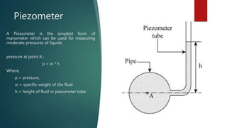 Pressure measurement | PPTX