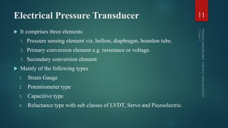 Pressure Measurement Part III | PDF