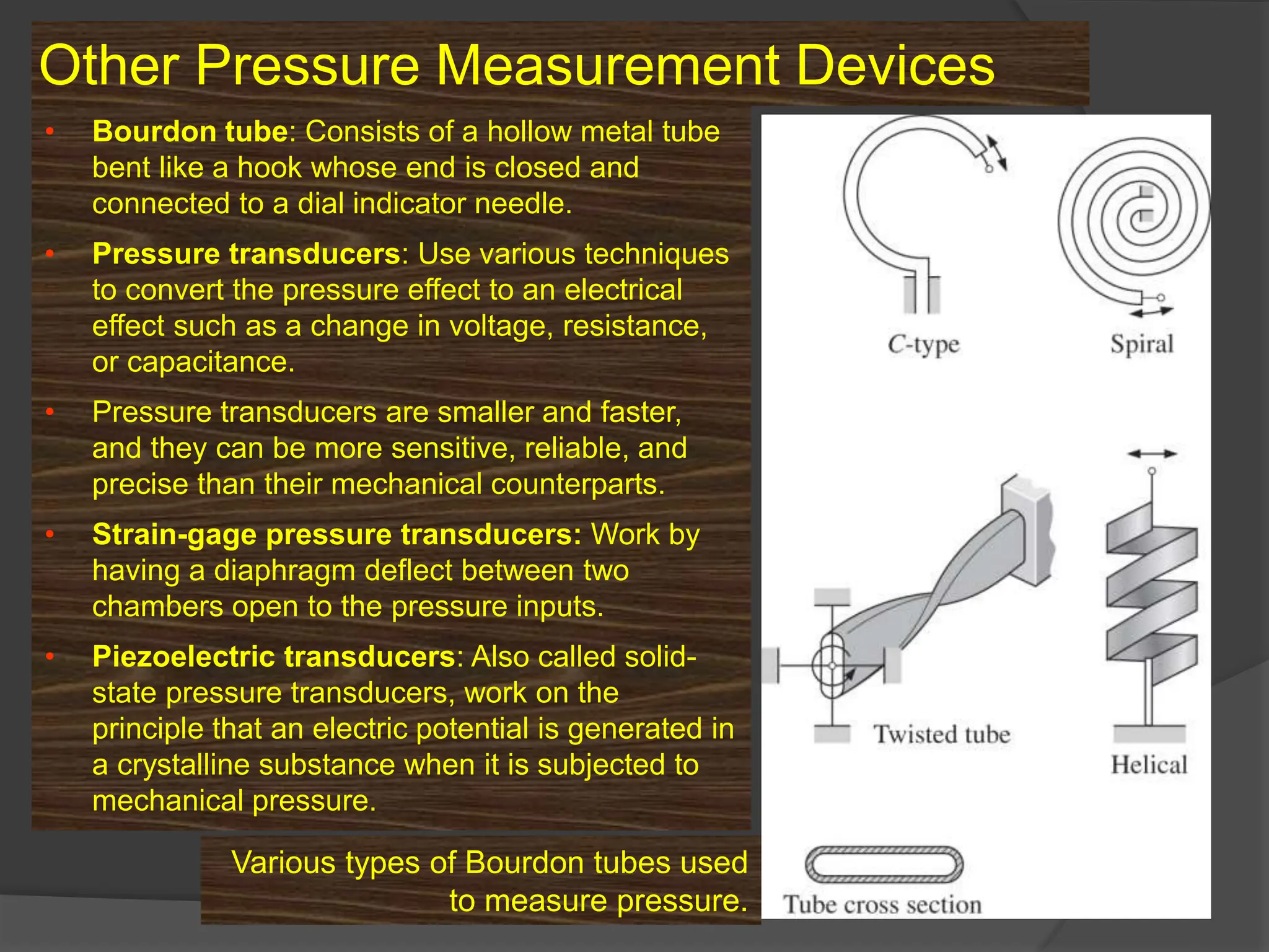 Pressure Measurement ppt.pptx . | PPTX