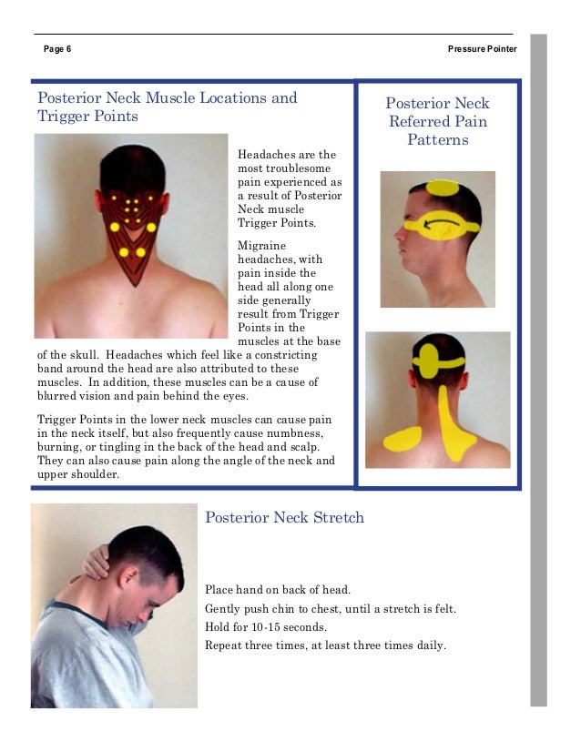pressure pointermanual shoulder trigger point chart