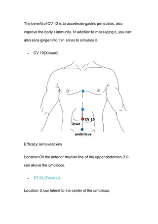 10 Pressure points for belly fat loss | DOC
