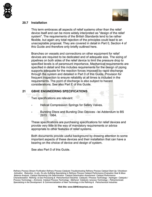 Pressure Relief Systems | PDF