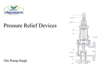 Pressure Relief Devices Om Pratap Singh 