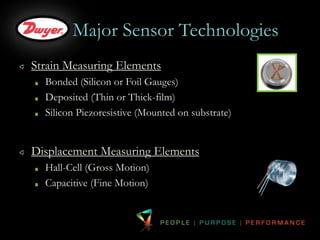 Understanding Pressure Sensor Accuracy and Sensor Technology | PPTX