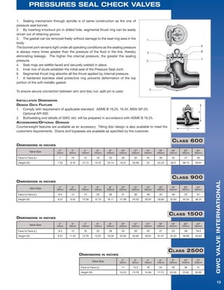GWC Valve International Pressure Seal Valves | PDF