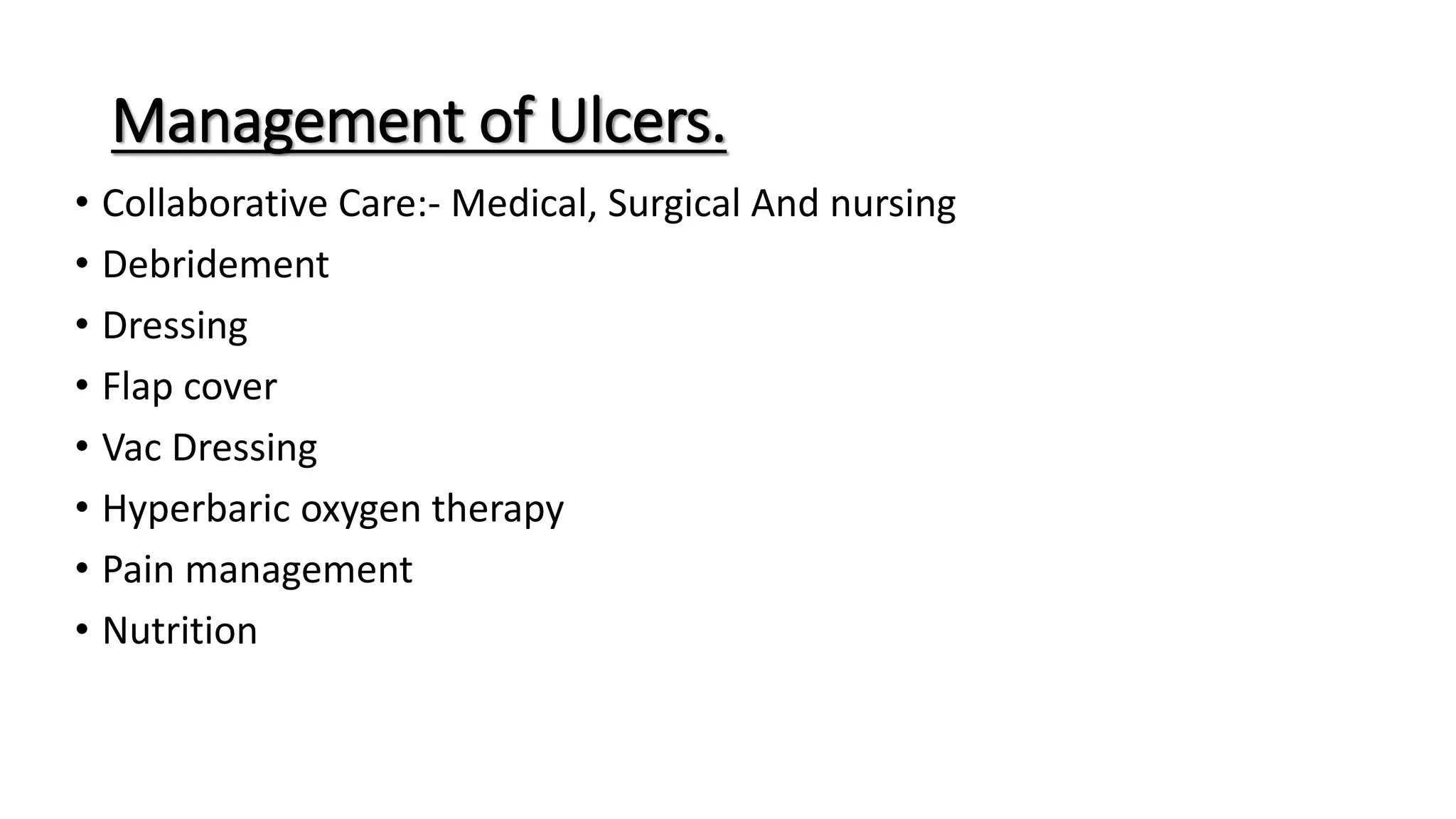 Pressure Ulcer Bed Sore Pptx