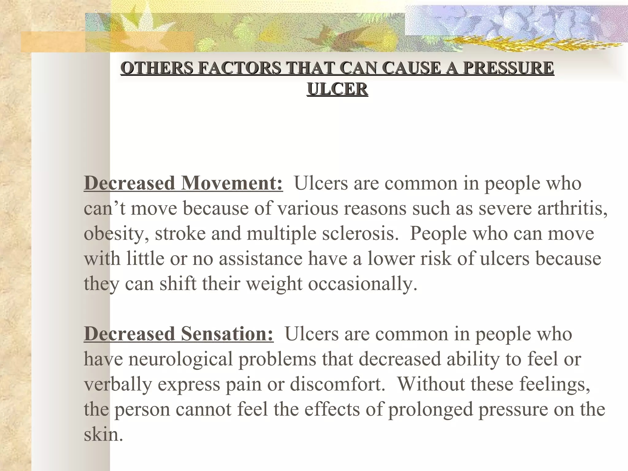 Pressure Ulcer Prevention & Skin Care | PPT
