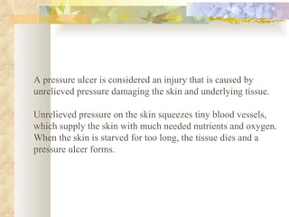 Pressure Ulcer Prevention & Skin Care | PPT