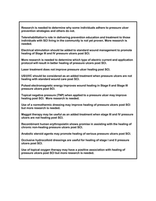 Pressure ulcers following spinal cord injury | PDF