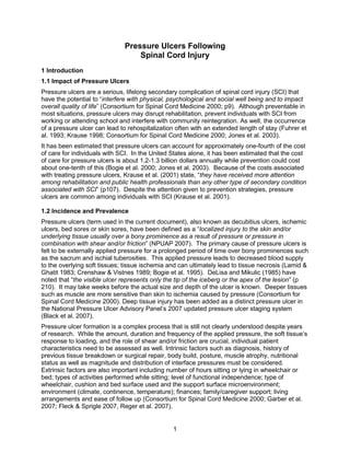 Pressure ulcers following spinal cord injury | PDF