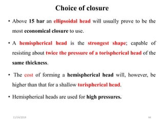 Pressure vessel lecture note ppt | PPTX