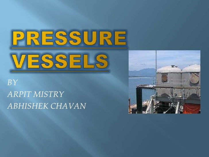 Pressure vessels