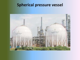 Spherical pressure vessel
 