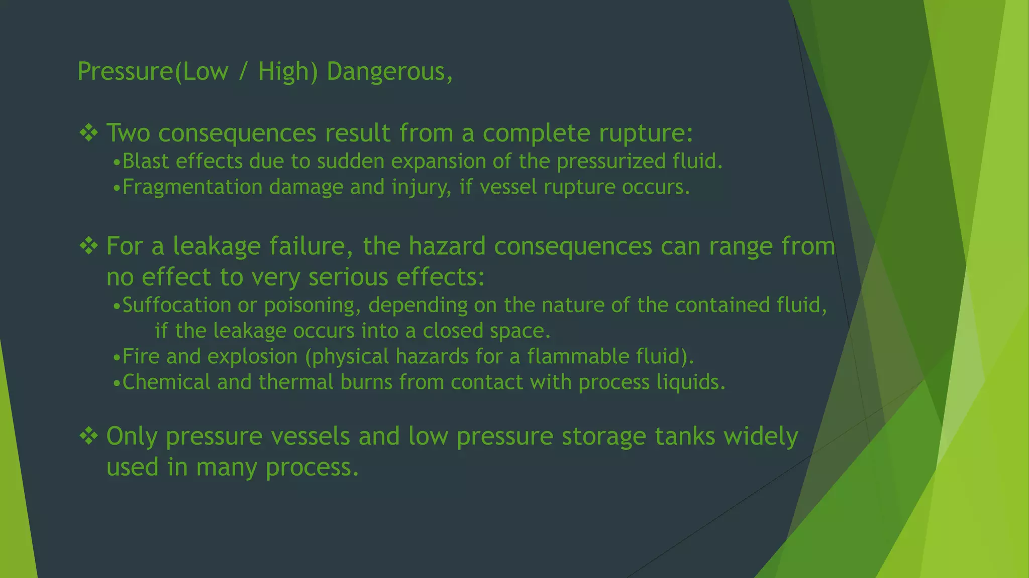 Process Vessel Rupture Pressure vessels - its design and development | PPTX