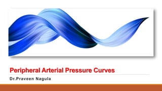 Peripheral Arterial Pressure Curves
Dr.Praveen Nagula
 