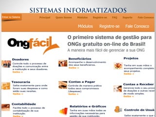 SISTEMAS INFORMATIZADOS 
 