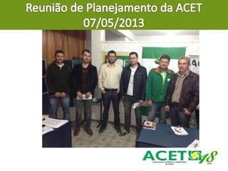 Relatório de Atividades da Diretoria Executiva da ACET - 2012/2014