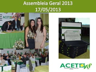 Relatório de Atividades da Diretoria Executiva da ACET - 2012/2014