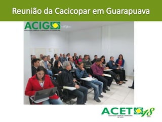 Relatório de Atividades da Diretoria Executiva da ACET - 2012/2014