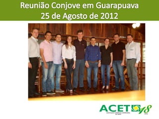 Relatório de Atividades da Diretoria Executiva da ACET - 2012/2014