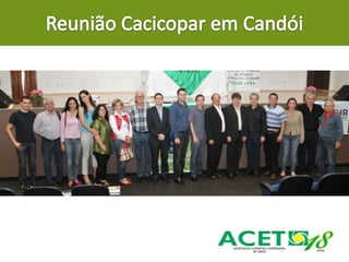 Relatório de Atividades da Diretoria Executiva da ACET - 2012/2014