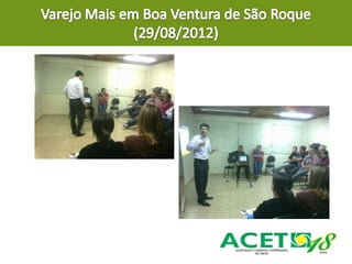 Relatório de Atividades da Diretoria Executiva da ACET - 2012/2014