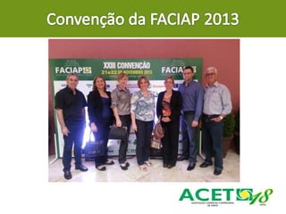 Relatório de Atividades da Diretoria Executiva da ACET - 2012/2014