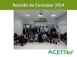 Relatório de Atividades da Diretoria Executiva da ACET - 2012/2014