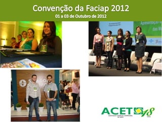 Relatório de Atividades da Diretoria Executiva da ACET - 2012/2014