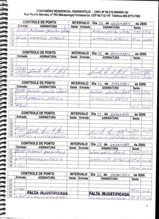 Prestação de Contas - Dezembro 2009