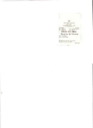 Prestação de Contas - Maio 2009