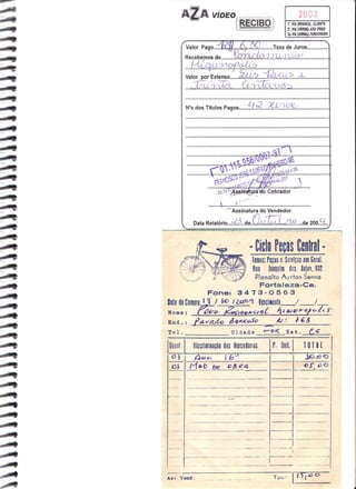 Prestação de Contas - Setembro 2009