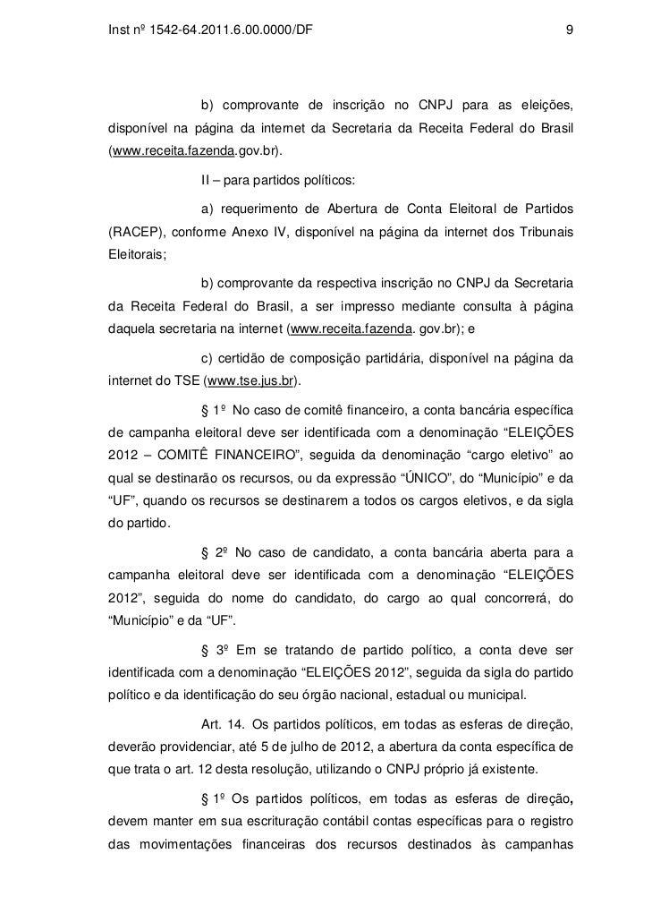 Certidão de composição partidária tse Certidão de composição partidária tse