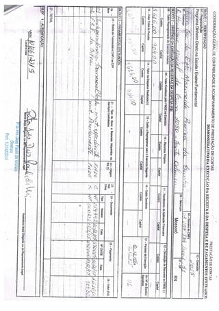 Prestaçoes de contas