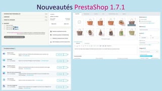 Nouveautés PrestaShop 1.7.1
 