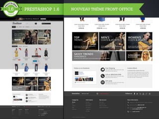 PrestaShop - 2013, l'année du come-back // Présentation v1.6