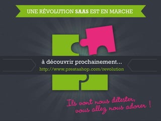 PrestaShop - 2013, l'année du come-back // Présentation v1.6