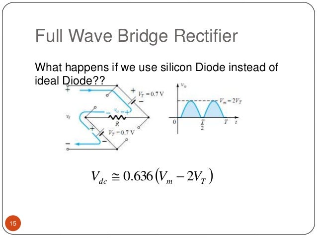 full wave bridge rectifier
