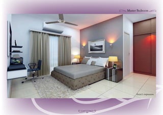 19
Master Bedroom
Artist’s impression
 