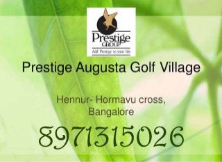 Prestige augusta golf village, 8971315026