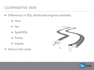 Presto & differences between popular SQL engines (Spark, Redshift, and ...