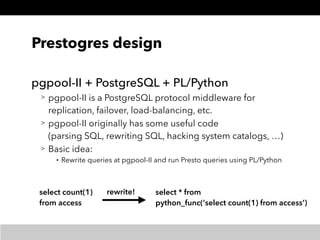 Prestogres internals | PDF