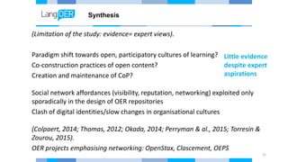 User perspectives on open, social network-based (language) learning and teaching