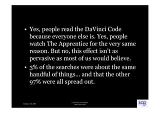 A Short Tale about a Long Tail -  Tony Surtees