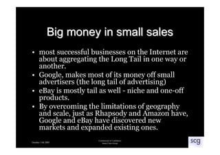 A Short Tale about a Long Tail -  Tony Surtees