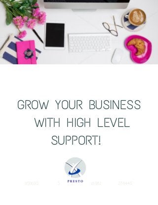 GROW YOUR BUSINESS
WITH HIGH LEVEL
SUPPORT!
95bb95 5bbac 4a8082 274445
 